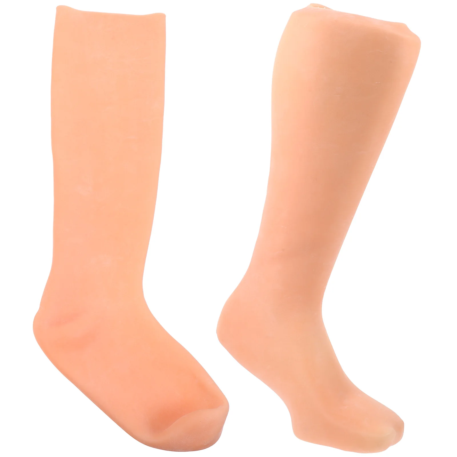 1 par de calcetines largos hidratantes para pies secos, tratamiento del talón agrietado, calcetines de cuidado, calcetines de Spa reutilizables, mascarilla para pies durante la noche