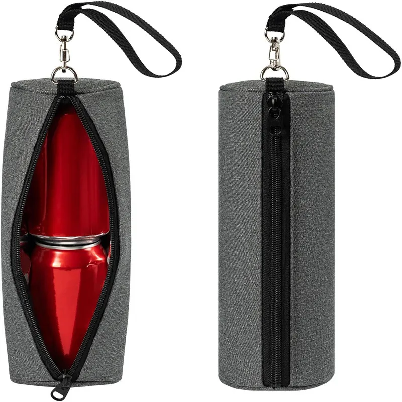 Portable Leakproof Design Golf Cooler Bag Reusable Durable Beer Sleeve Shoulder Strap Insulated Beverage Sleeve Sports Events