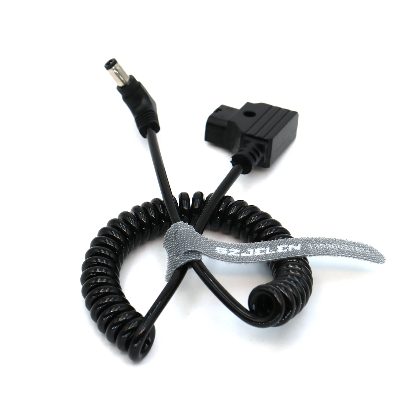 Power Cable Tap D-Tap Male to Right Angle DC 5.5x2.5mm 12V Cable for DSLR Rig Power V-Mount Anton Battery