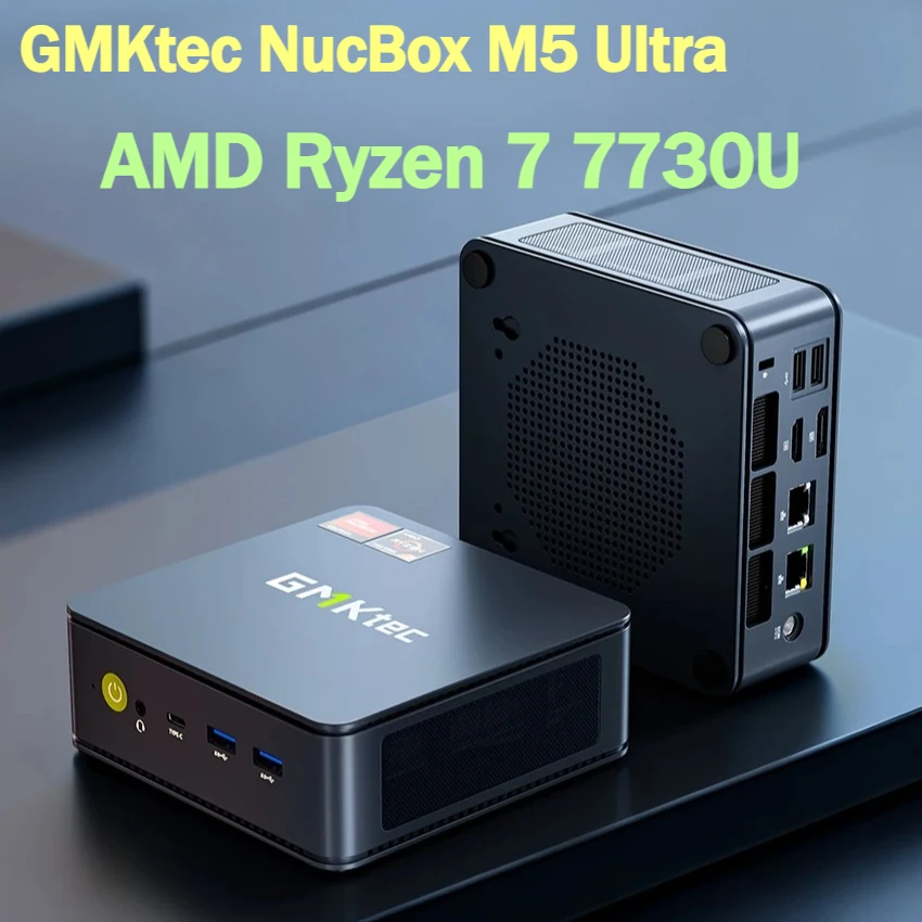 GMKtec M5 Ultra Mini PC Ryzen 7 7730U 16GB 1TB