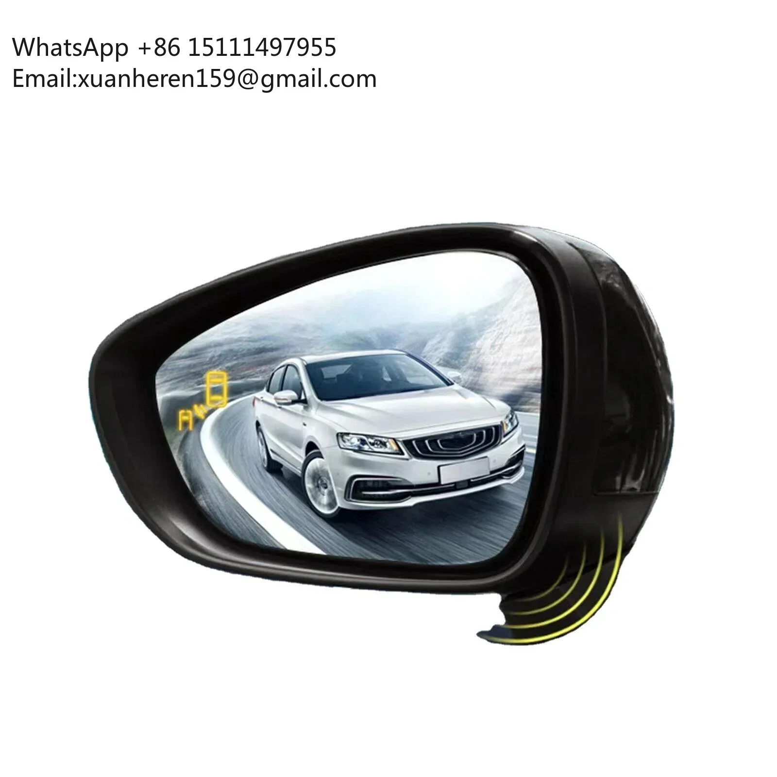Universal 24GHz Car Safe Driving Lane Change Monitoring Sensor BSD BSM Blind Spot Detection System