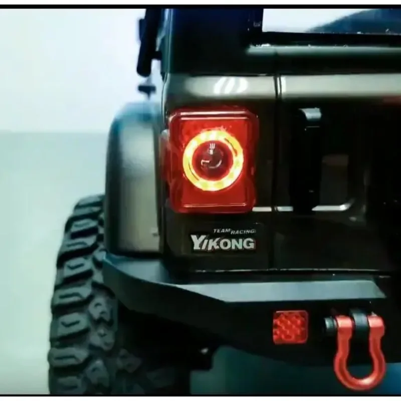 Zestaw kontrolera świateł symulacyjnych RC Car FZD z 12 diodami LED do ciężarówek 1/10 1/8, driftowych, TAMIYA CC01 4WD, Axial SCX10