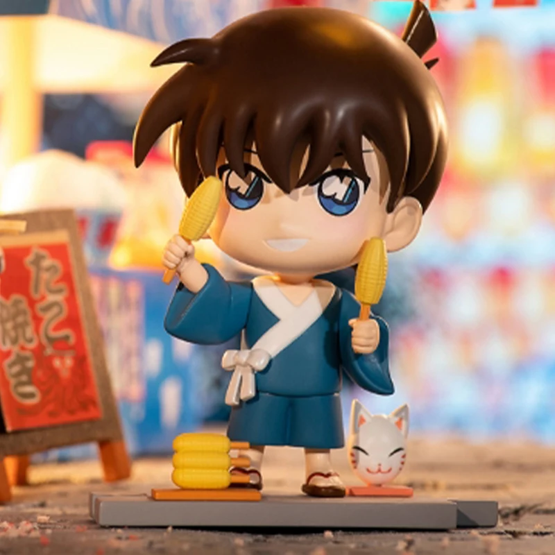 المحقق كونان حديقة سلسلة الحفلات صندوق أعمى غامض مجموعة أنيمي شخصية سطح المكتب الحلي هدية للأطفال