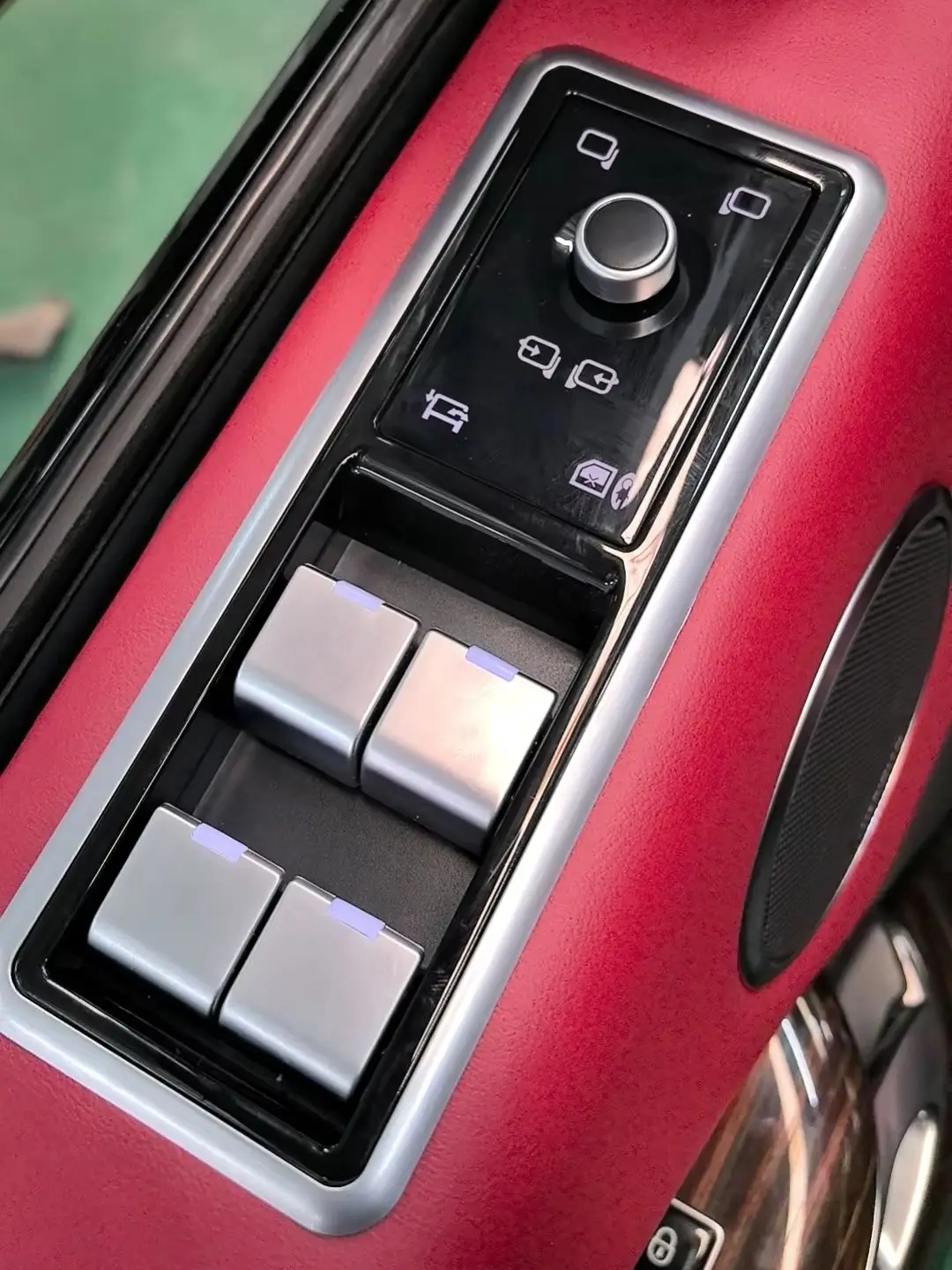 WIMAFUN – elektryczny przełącznik sterowania podnoszeniem szyb do samochodów Land Rover Range Rover Vogue L405 i Sport L494 – łatwy montaż, wystarczy podłączyć. — 2