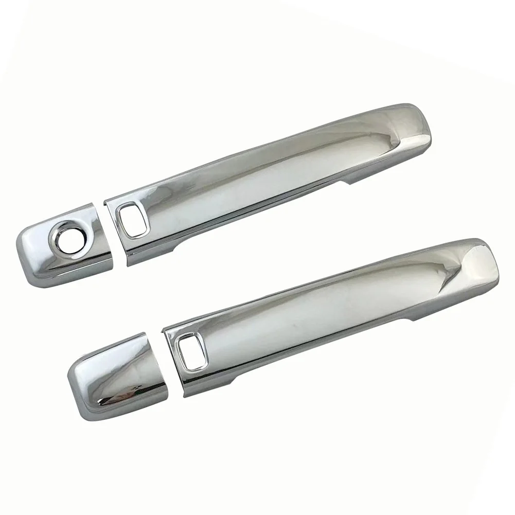 1 Pair Silver Exterior Smart Door Handle Cover Trim ABS Fit for Infiniti G37 Coupe Convertible IPL 2008 2009 2010 2011 2012 2013