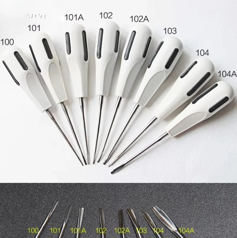 

Dental Root Extraction Dental Elevator Tooth Set Stainless Steel