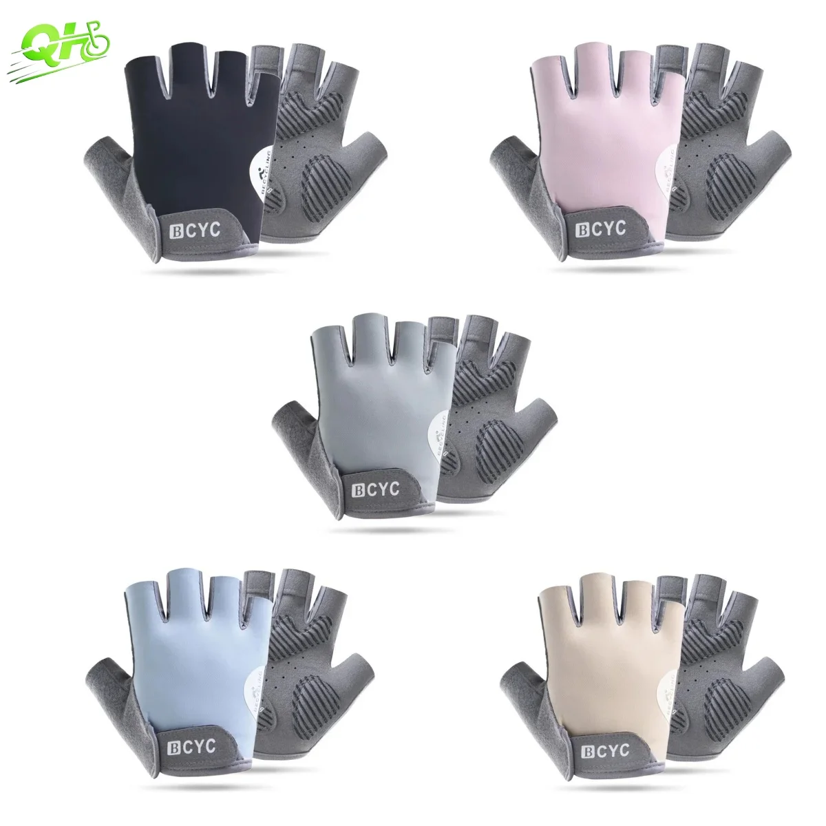 

Motorcycles Gloves Workout Gym Fitness Weight Lifting Half Finger GEL Anti Slip Training Exercise guantes gym Bike Accessories