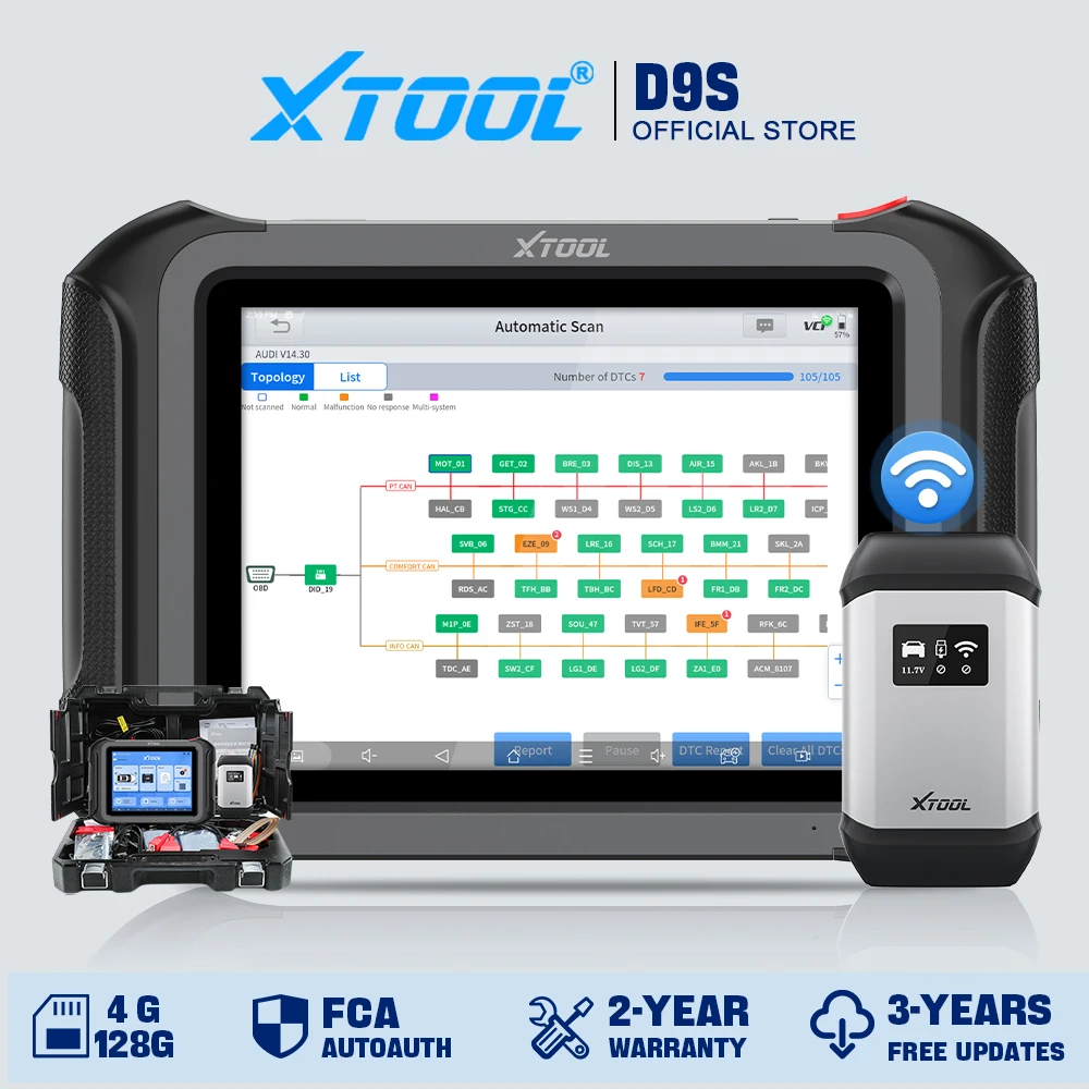 XTOOL D9IS – Najlepszy Narzędzie Diagnostyczne dla Samochodów – Ocena i Poradnik Użytkownika