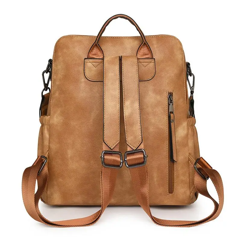 Grande Capaci Retro Ladies Bapa Borsa a tracolla doppia Borsa da donna Borsa multifunzionale con copertura Bapa Cross-Border Zhenli