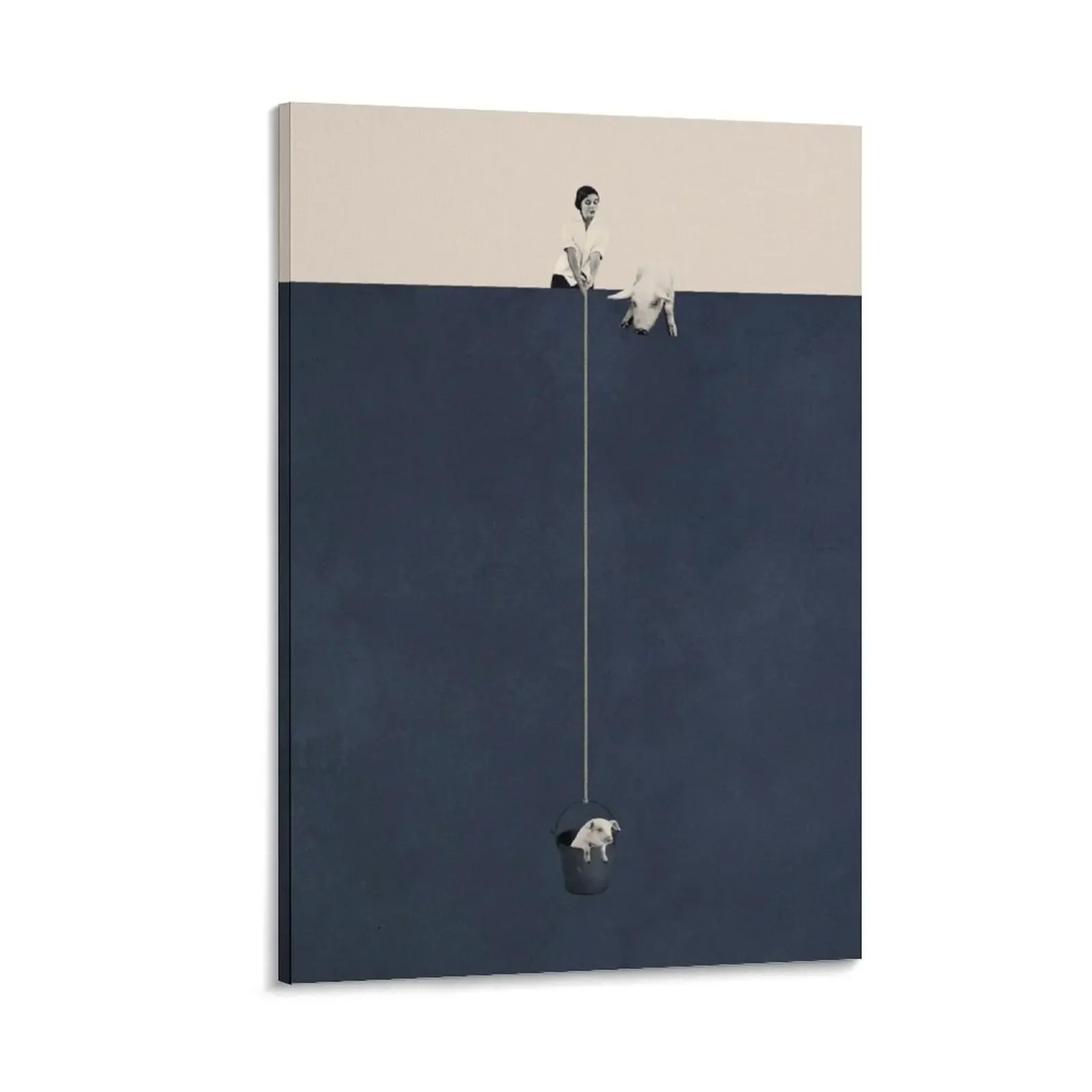 

Rescue mission Canvas Painting home and decoration room decorations aesthetic stickers & posters Paintings on the wall