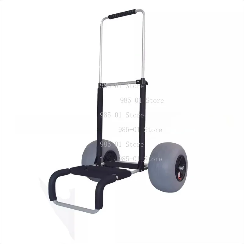 Beach Cart Trailer Y30003 Retractable Folding Aviation Aluminum Beach Tool Wagon