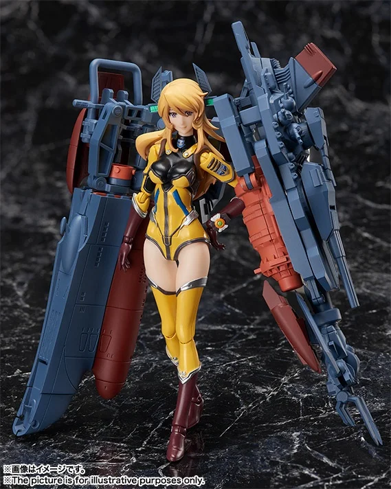 Bandai Tamashii Nations Armor Girls Project Yamato Armor X Yuki Mori Space Battleship Yamato 2202 Love Warriors Action Figures