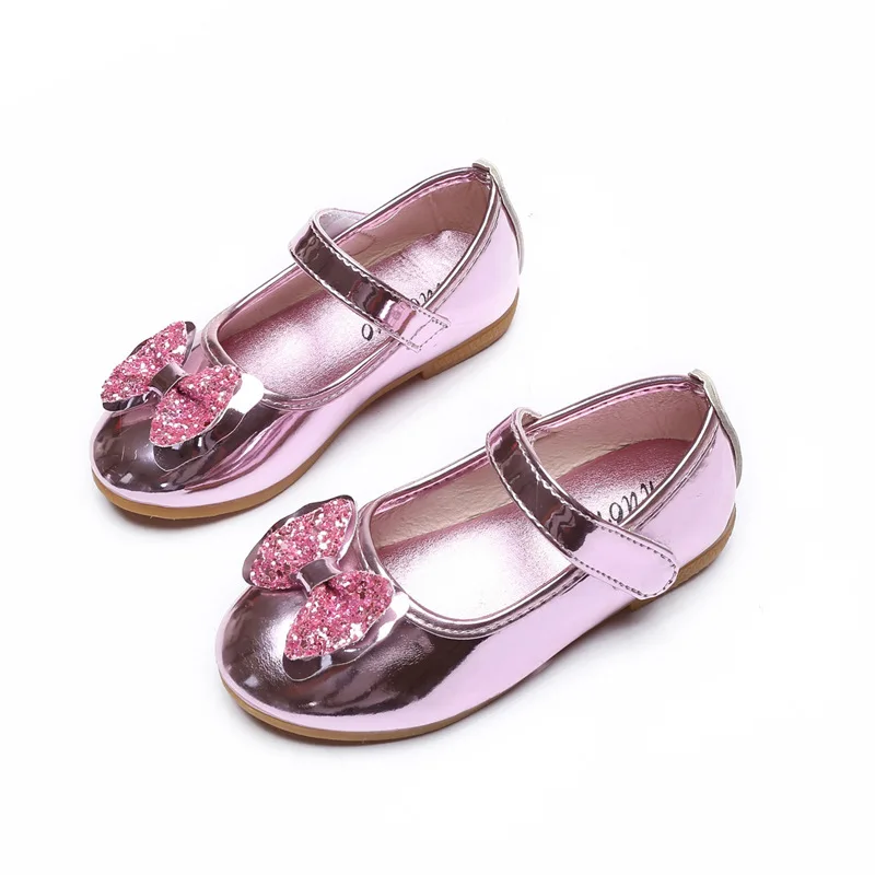 Girl Shoe Child Leather Sandals Girl Sweet Princess Shoes Baby Dance Shoe Toddler Baby Sandals Girls Good Quality Shoe Kid Shoes