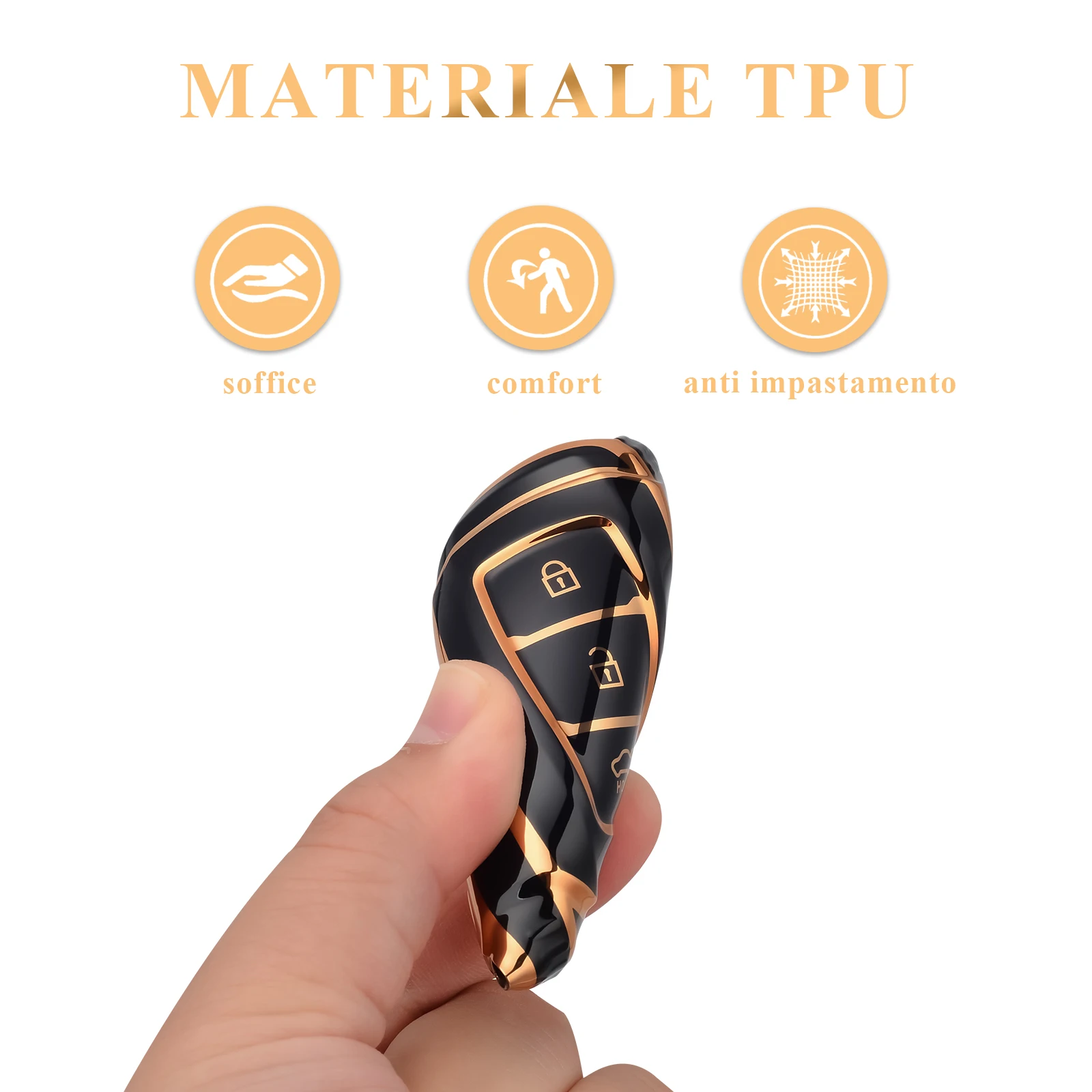 TPU Car Key Case portachiavi Cover portachiavi per Hyundai I30 Ix35 KONA Encino Solaris Azera Grandeur Ig Accent Santa Fe Palisade