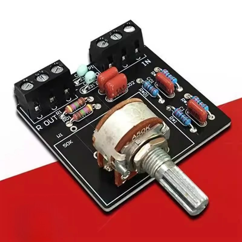 Passive Preamplifier Board Circuit Design 8-Pin Potentiometer and 16-Type and 27-Type Universal for Ling Sound Audio HiFi
