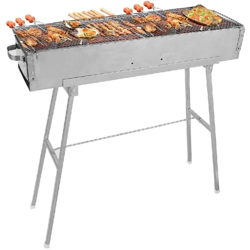 IRONWALLS Portable Charcoal Grills, 32