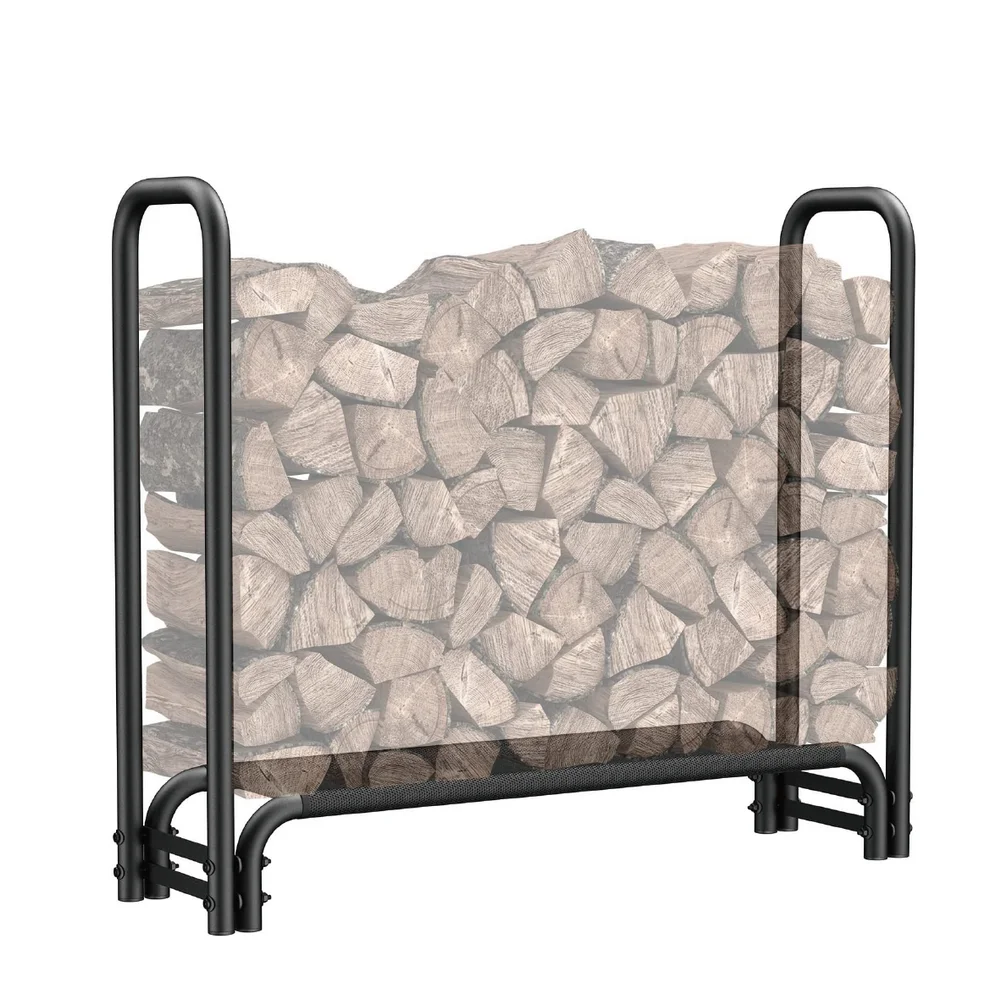 

Exterior Firewood Outdoor Firewood Rack with Cover Heavy Duty Firewood Holder Indoor Outdoor Firewood RackConstruction bowl
