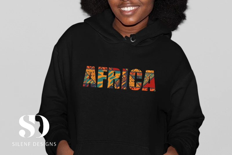

2025 Autumn and Winter Africa Hoodie High-end Luxury Is for Both Men and Women Top Y2k