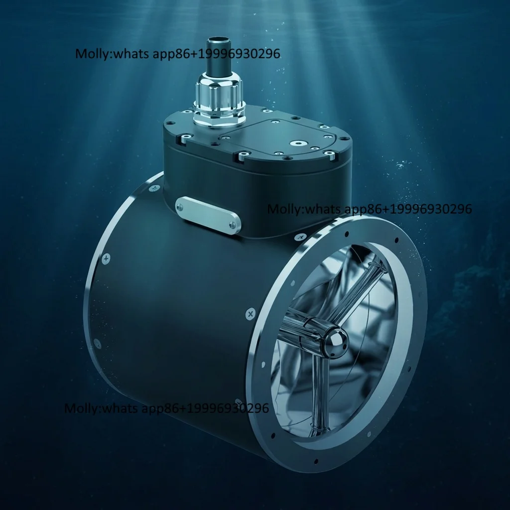 16.4kW 265kg Thrust 96V DC Motor Deep Sea Thruster for AUV ROV Underwater Propulsion System