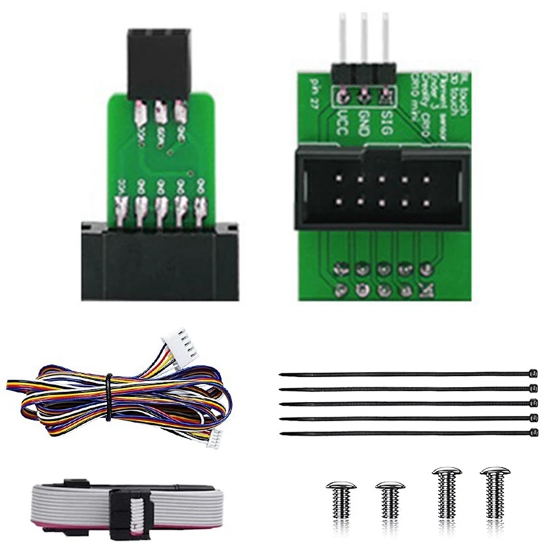 Kit convertidor de conexión de Sensor de impresora 3D, accesorios de Sensor de cama automático para CR-10S/Ender 3 y otras impresoras 3D