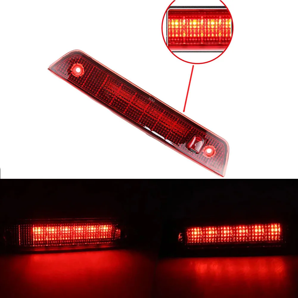 

55156389AC Car 3rd Brake Light Red/Smoke Lens for Jeep Grand Cherokee 2005 2006 2007 2008 2009 2010 High Mount Third Brake Lamp