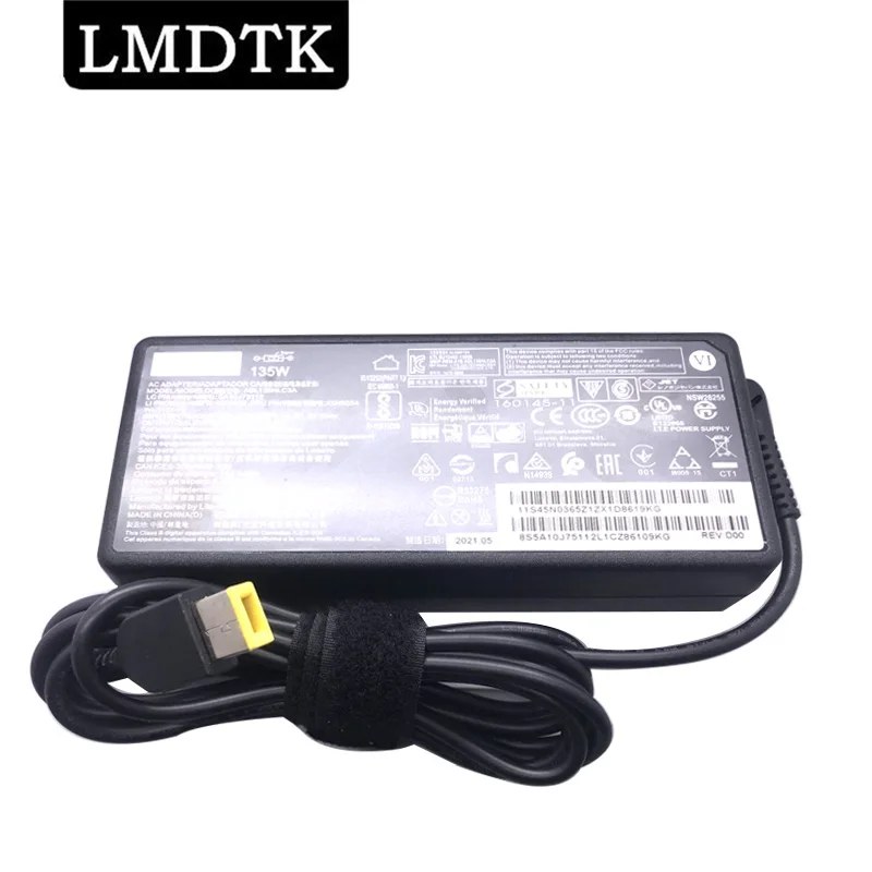 lmdtk novo 20v adl135nlc3a 675a 135w laptop ac adaptador de carga para t440p y5070 r720 y700 t540p p51 p52 s5 01