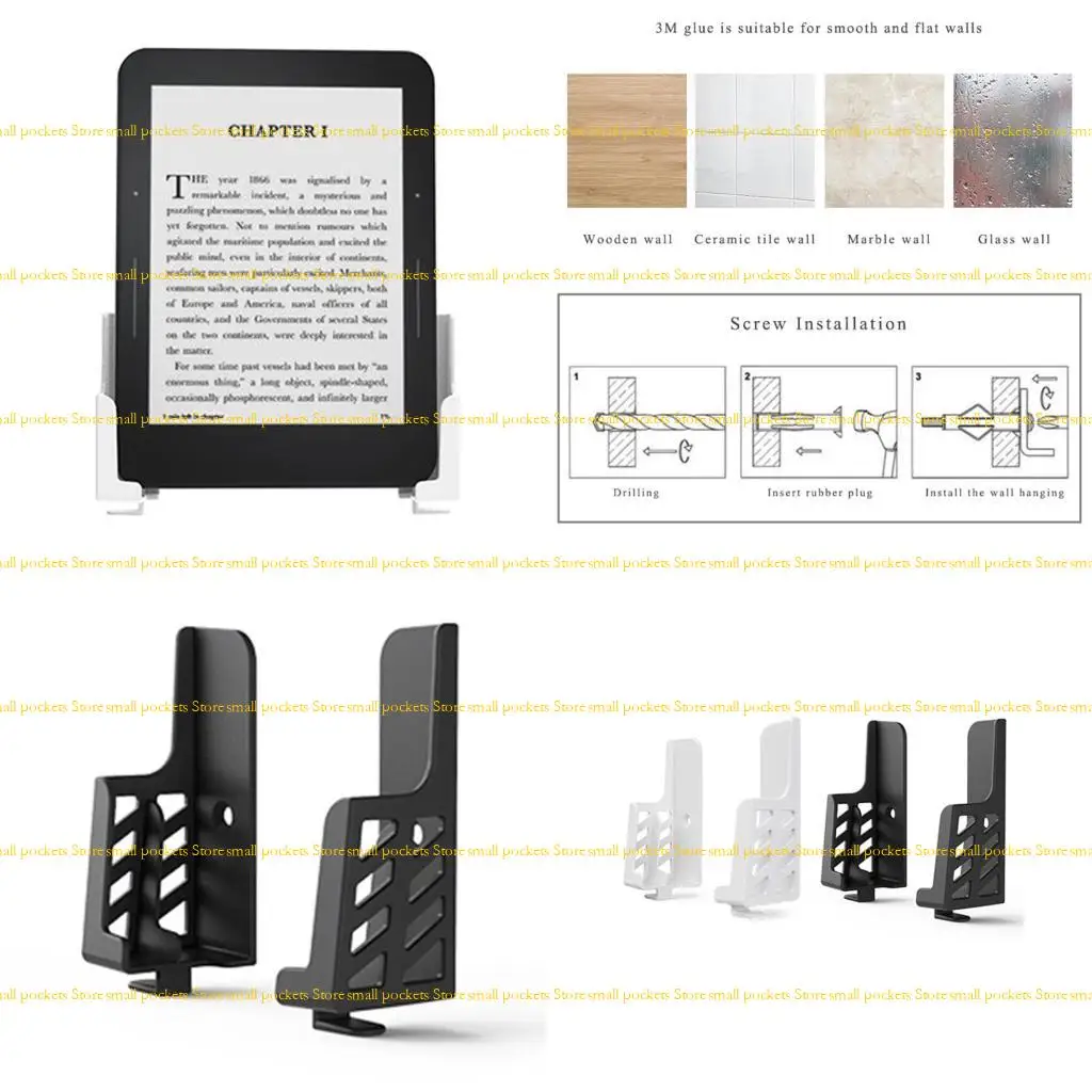 r1wd-ウォール-マウント-タブレット-ダブルグルーブ-スタンド-ピックアンドプレイスに便利-電子リーダー-air-のサポート