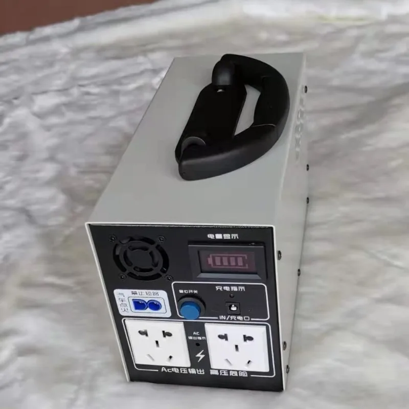 Outdoor portable emergency power supply 220V with USB port charging for 8 hours