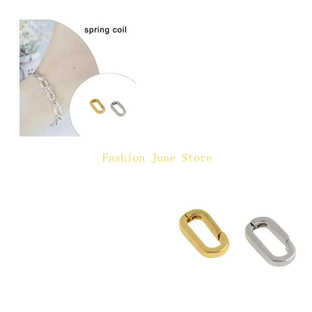 

N5ka Элегантная жемчужная застежка с прочной латунной открытой застежкой для циркония для ожерелий и браслетов из бисера 10