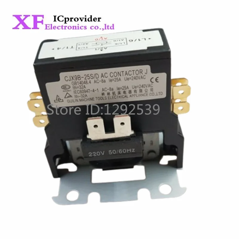 CJX9B-25S/D  CJX9B-32S For Glemidea Guilin air Conditioning Compressor AC Contactor Relay 220V
