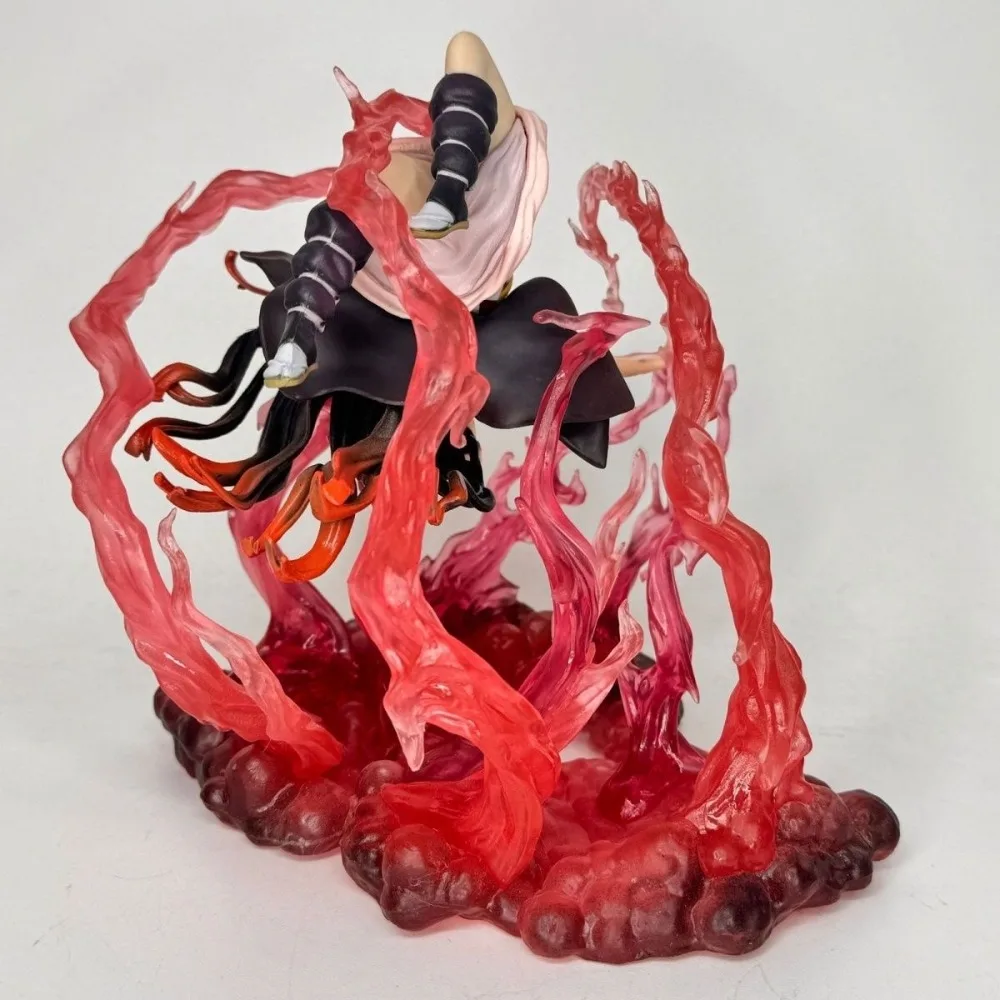 16cm/6.29in Anime Demon Slayer Figure Kamado Nezuko Action Figures Pvc Statue Desktop Ornamen Collection Model Toys Gifts view 6