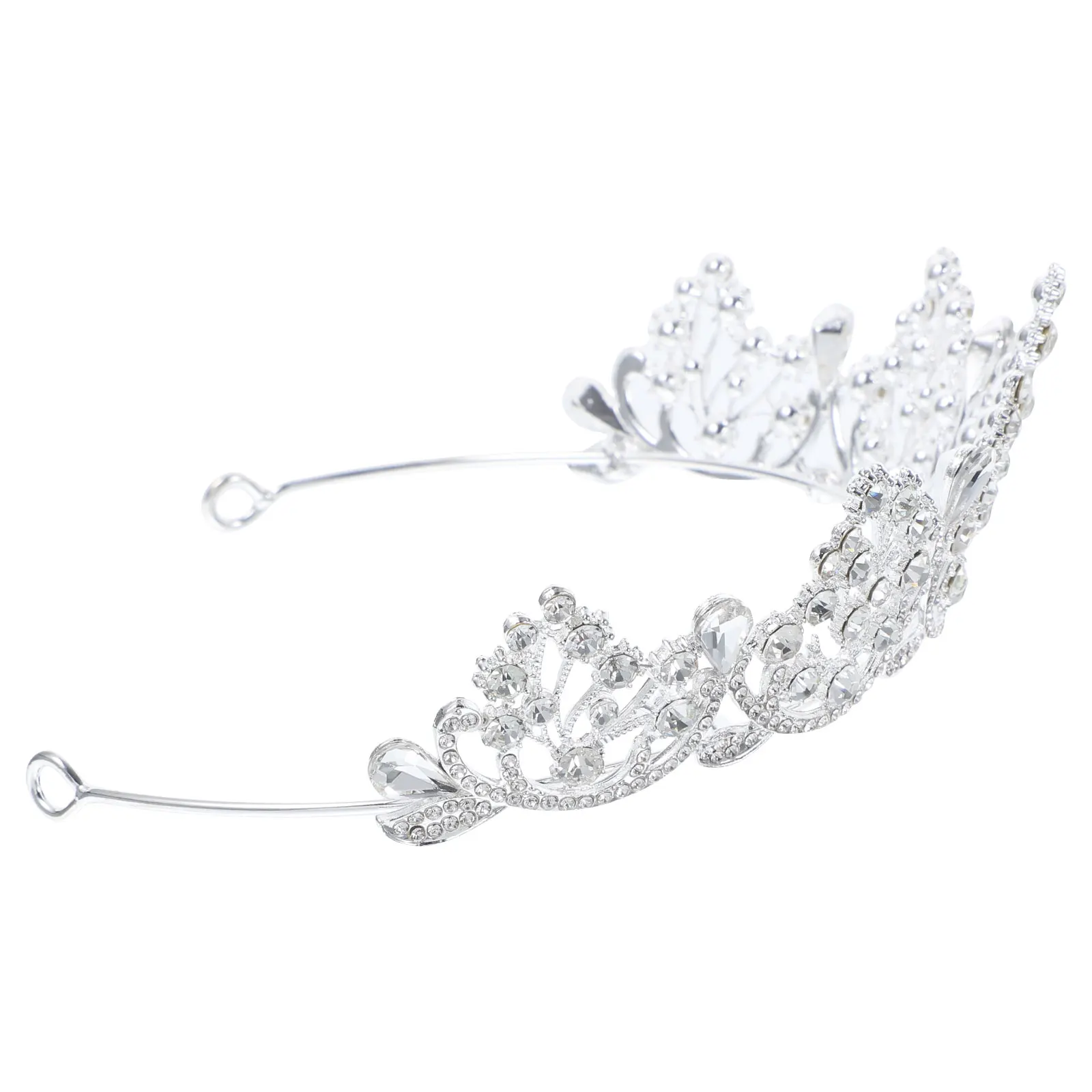 

Rhinestone Crown Headb Wedding Tiara Bridal Hair Accessories Elegant Bride Headdress Vintage Crown For Girls Ladies Women Party