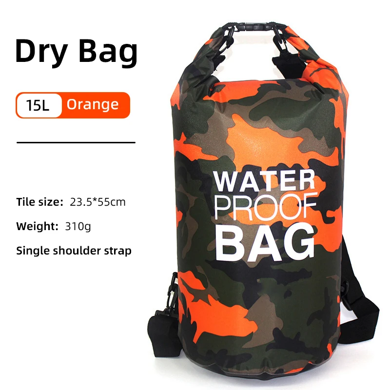 Furukroa 30L 15L Wasserdichte Trockenen Taschen Mit Nass Trennung Tasche Rucksack Für Kajakfahren Bootfahren Schwimmen Outdoor Sport Tasche XAZ9 7