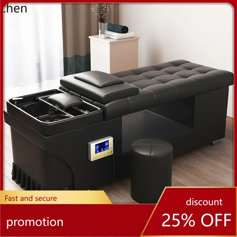 

HT Head Therapy Water Steaming Hair Salon Barber Shop Beauty Salon Hair Salon Special Water Heater Integrated Shampoo Bed