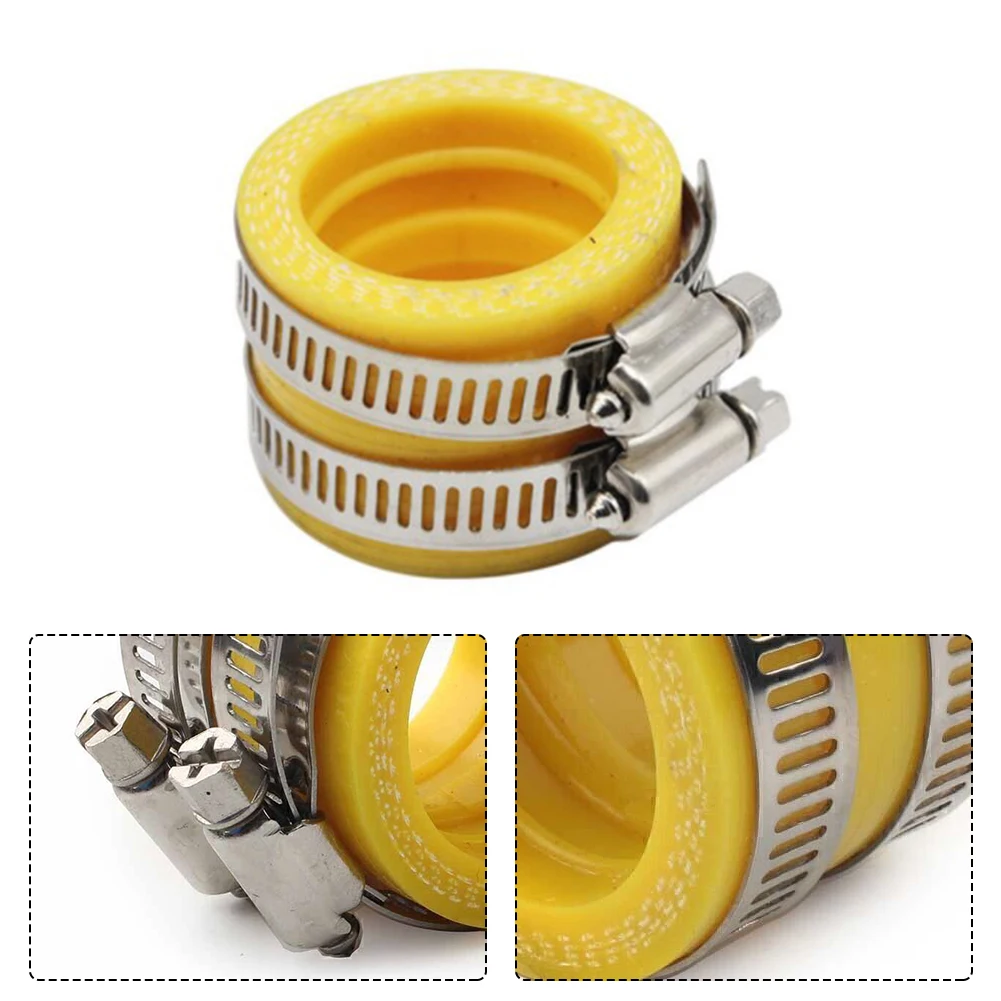 

Yellow Carburetor Rubber Adapter for 100 200cc ATV/Scooter/Dirt Bike/Go Kart with High/Low Temperature Resistance