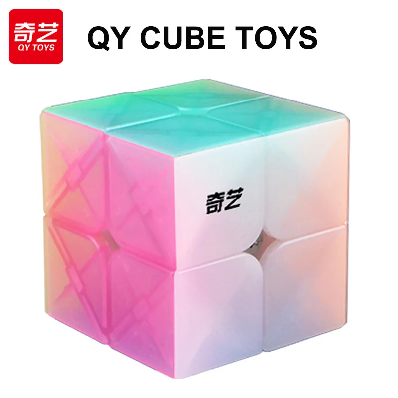 

QiYi Speedcube QIDI S2 магический куб 2x2x2 профессиональный 2x 2 скоростной пазл 2 × 2 детские QY игрушки оригинальный Cubo Magico для игр