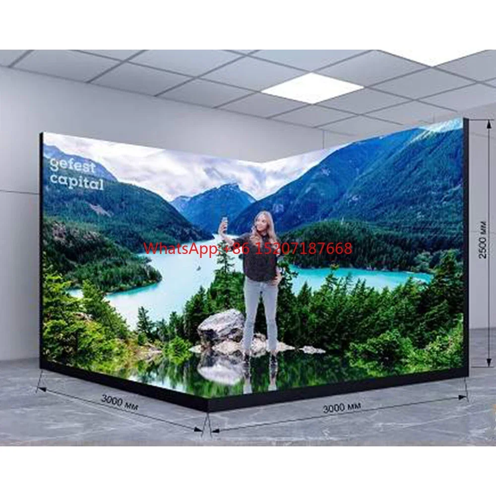 

Led Video Wall for Events P3.91 Indoor Outdoor Xr Studio 500x500mm 500x1000mm Fullcolor,full Color CE ROHS FCC CCC ISO9001 3.9mm