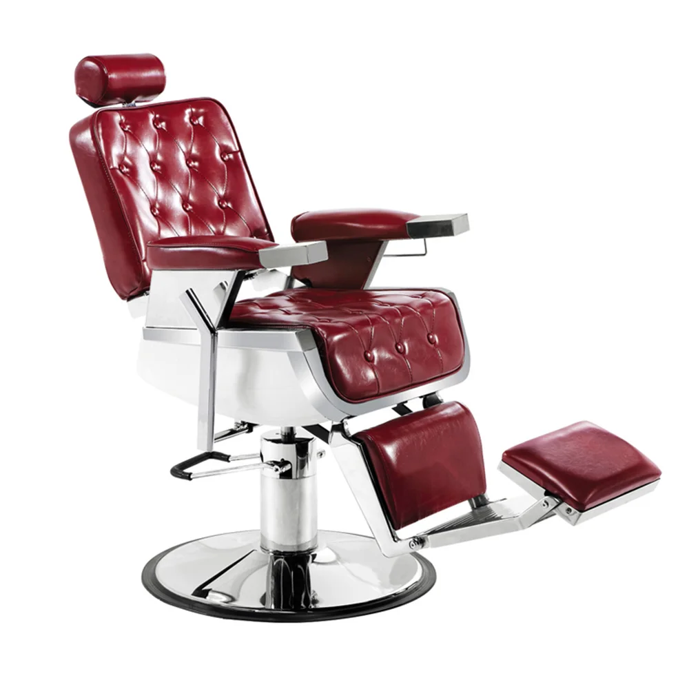 Professional Retro Hair Salon Chair Barber Shop Salon Furniture Durable Men\'S Barber Chair Shampoo Chair