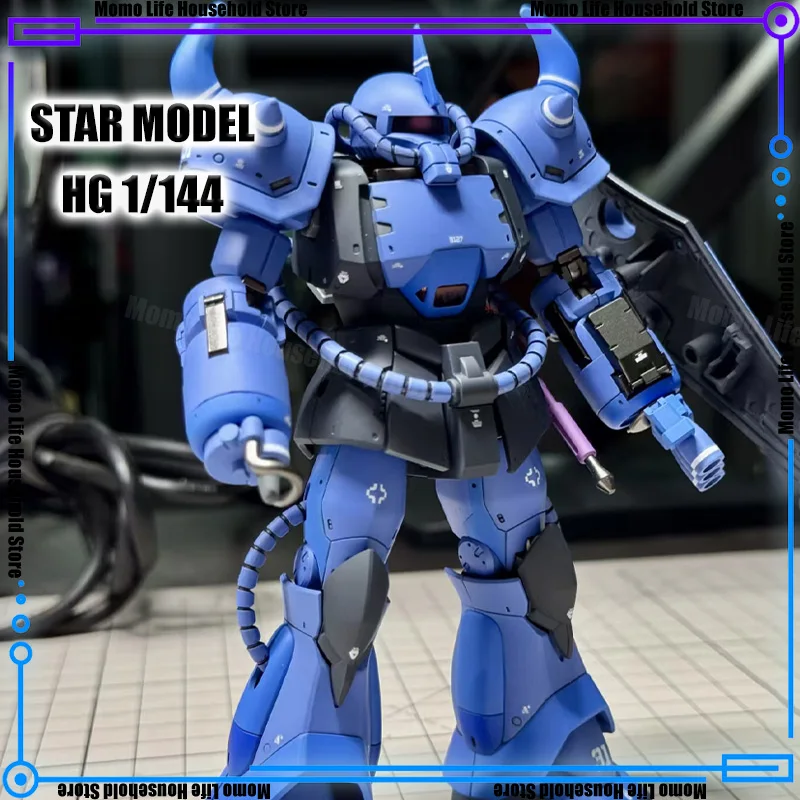 Nuovo STAR Modello 1/144 HG YMS-07B-0 Prototipo Gouf Ramba Ral Kit Modello di Montaggio Anime Action Figure Robot Modello di Plastica Giocattoli