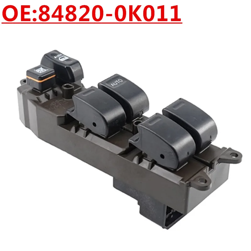 

OE:84820-0K011 Right-drive Power Window Master Control Switch For Toyota