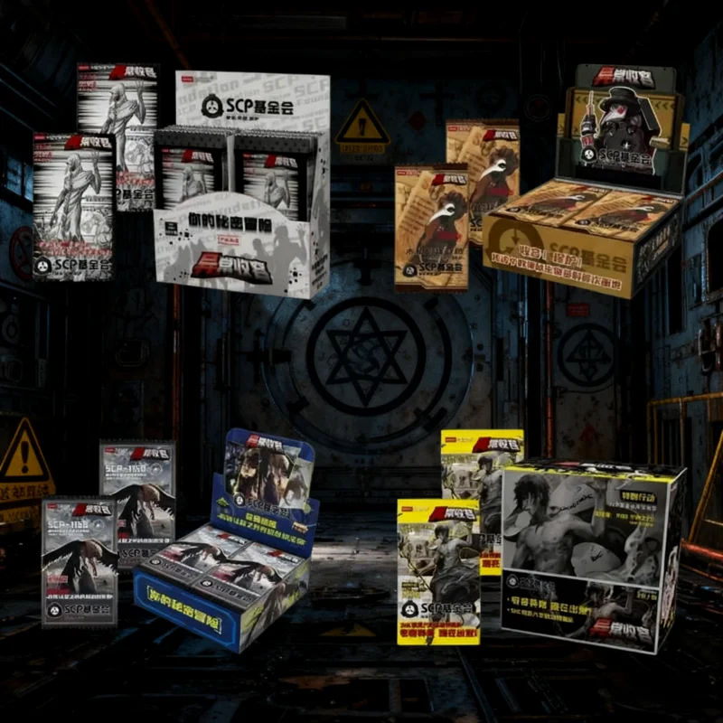 

SCP Foundation Cards Bundle Game Collection Solitaire Confidential Containment Files Leak Kids Card Toys