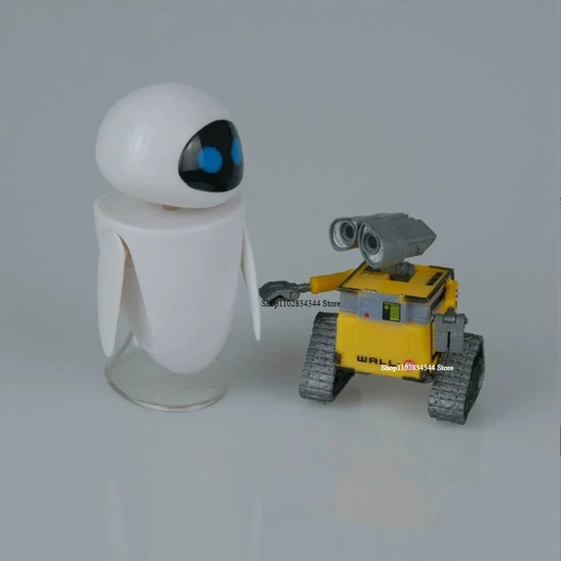 Disney Pixar Wall-E & EVE PVC Action Figure Collectible Model 6cm/10cm Kids Christmas Birthday Gift