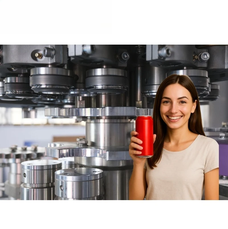 High Speed Automatic Aluminum Can Filling Seaming Machine Carbonated Drink Beer Soda Juice Beverage Canning Production Line