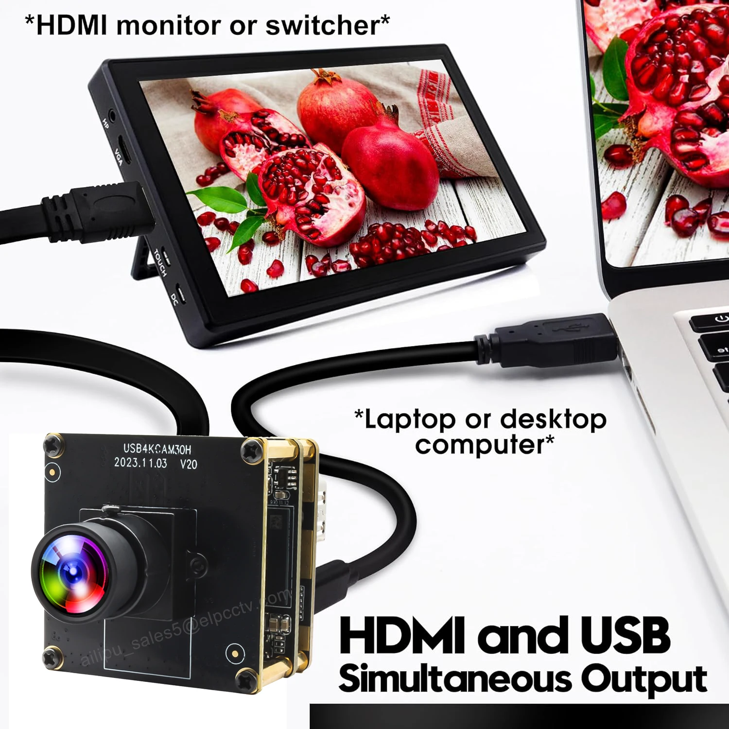 Kamera USB 3.0 4K H.264 z obie – Webcam 4K recenzja i cena