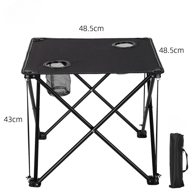 Camping Folding Table Waterproof Picnic Table Foldable Art Sketching Leisure Outdoor Folding Dining Table Small Cloth Table image 6