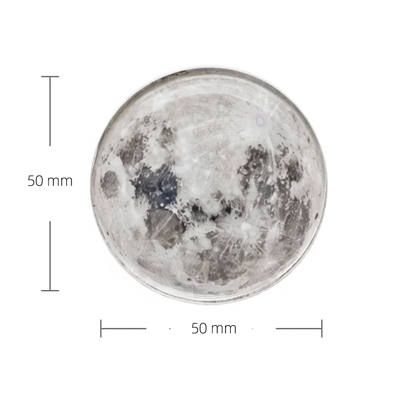 Personalized Moon Phase Fridge Magnet Custom Date The Moon on Anniversary Day 5mm Acrylic Send Your Special Date Romantic Days