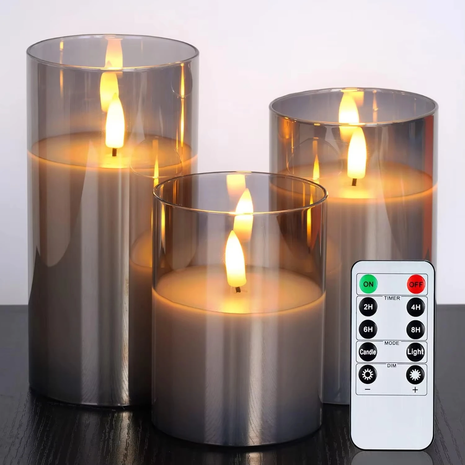 LED Electronic Candle Light Remote Control Candle Full Set For Home Christmas Wedding Decor