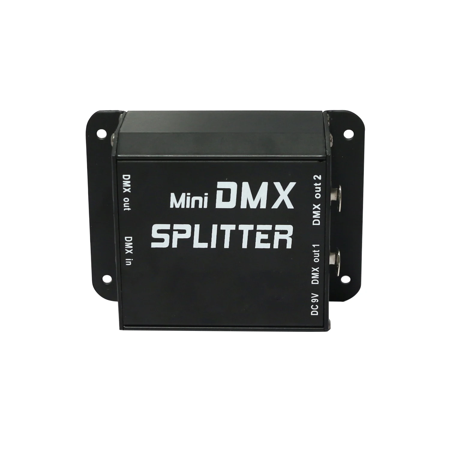 2CH DMX Splitter DMX512 Light Stage Lights Signal Amplifier 2 Way Distributor For Stage Equipment Commercial Lighting