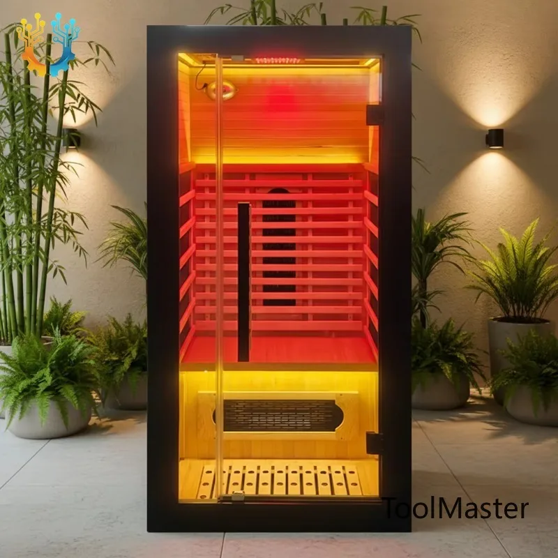 

【2026】Hot Sale Full Spectrum Infrared Sauna Low EMF Home Spa Detox Therapy Sauna