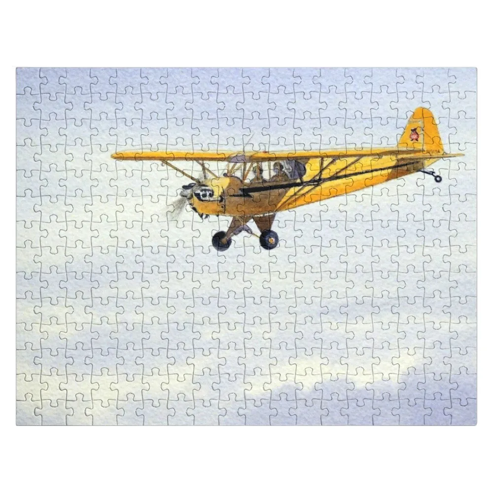 

Piper J-3 Cub Jigsaw Puzzle Personalized Gifts Personalized Name Puzzle Custom Puzzle Personalized Puzzle